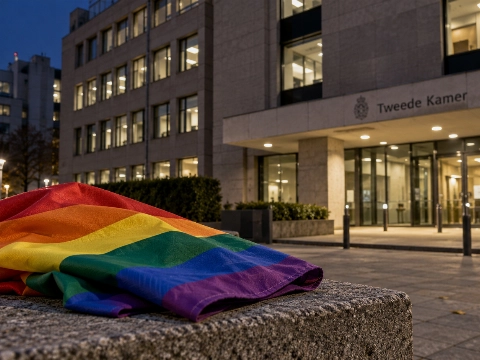 Kamerleden terug naar Den Haag voor late stemming over regenboogvlag