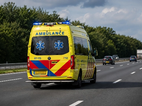 Twee gewonden bij zware botsing op snelweg