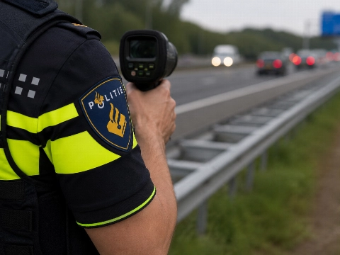 Extra snelheidscontroles op Europese wegen tijdens vakantiedrukte