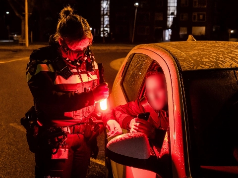 Man aangehouden voor belediging politieagent na verkeerscontrole