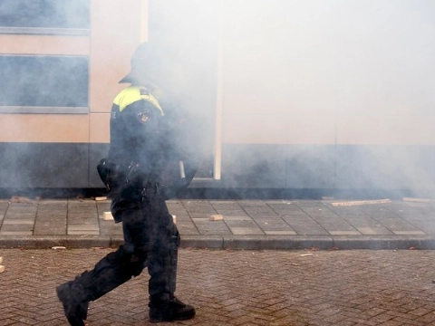 Helft van de relschoppers Eindhoven zit nog vast