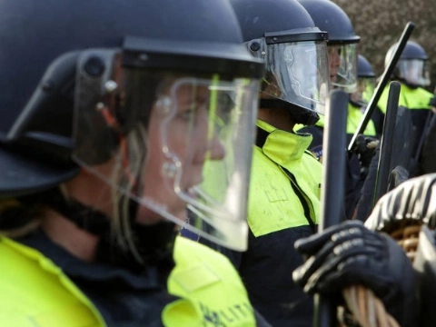 Apeldoorn op scherp, politie massaal aanwezig