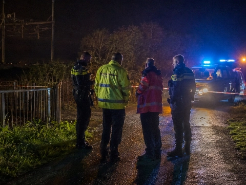 Persoon overleden bij aanrijding op spoor in Krabbendijke