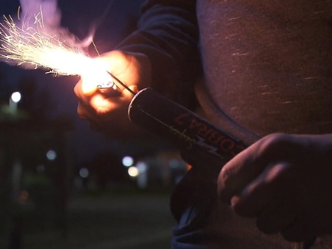 Man met geprepareerd vuurwerk op zak aangehouden
